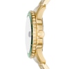Thumbnail Image 2 of Fossil Men's Green Dial & Gold-Tone Bracelet Watch