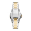 Thumbnail Image 3 of Fossil Men's Black Dial & Two-Tone Bracelet Watch