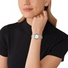 Thumbnail Image 4 of Michael Kors Lexington Ladies' White Dial Two Tone Stainless Steel Bracelet Watch
