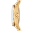 Thumbnail Image 2 of Michael Kors Lexington Ladies' Gold Tone Stainless Steel Bracelet Watch