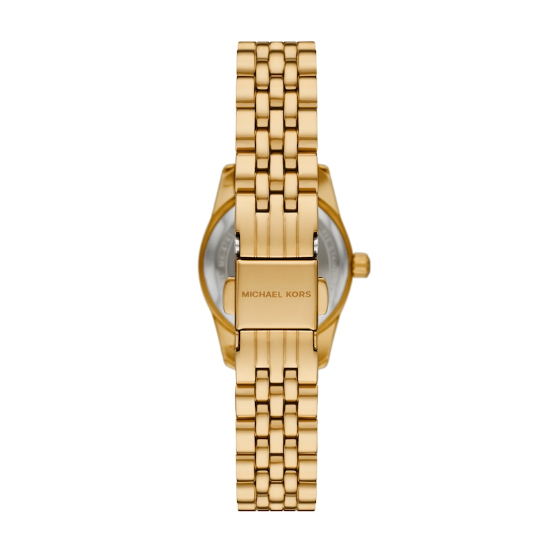 Michael Kors Lexington Ladies' Gold Tone Stainless Steel Bracelet Watch