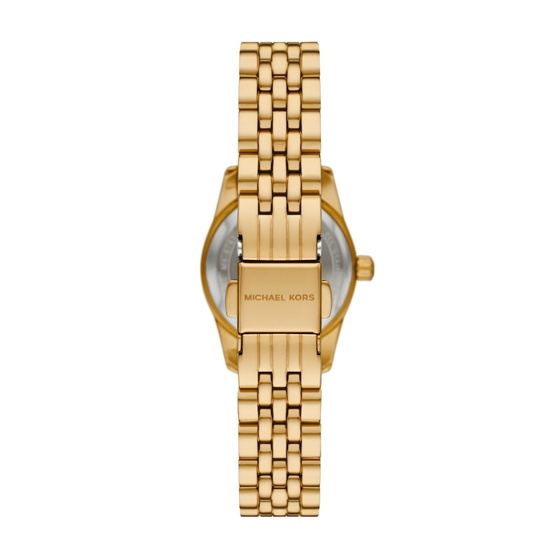 Main Image 3 of Michael Kors Lexington Ladies' Gold Tone Stainless Steel Bracelet Watch