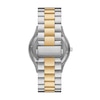 Thumbnail Image 2 of Michael Kors Slim Runway Men's Green Dial Two Tone Stainless Steel Bracelet Watch