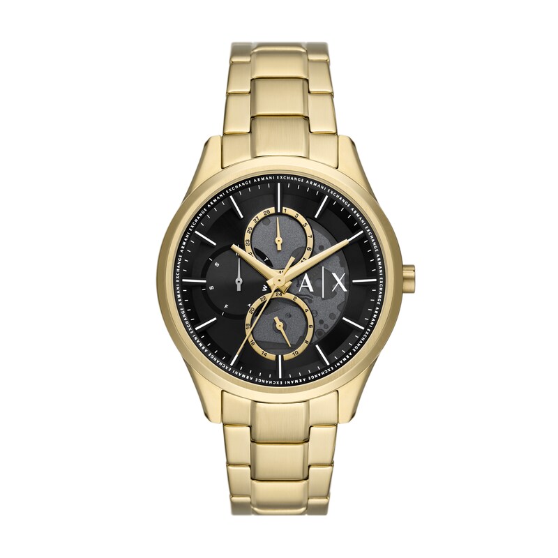 Main Image 1 of Armani Exchange Men's Multifunction Gold Tone Stainless Steel Bracelet Watch