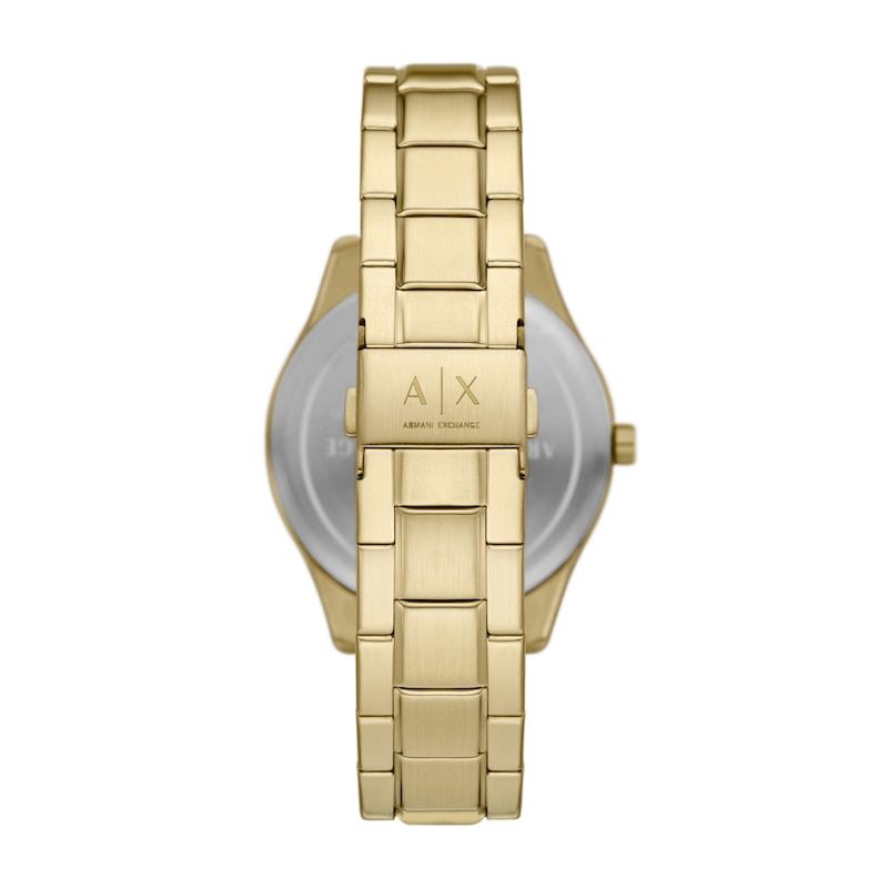 Main Image 4 of Armani Exchange Men's Multifunction Gold Tone Stainless Steel Bracelet Watch