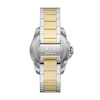 Thumbnail Image 4 of Armani Exchange Men's Black Wave Textured Dial Two Tone Stainless Steel Watch