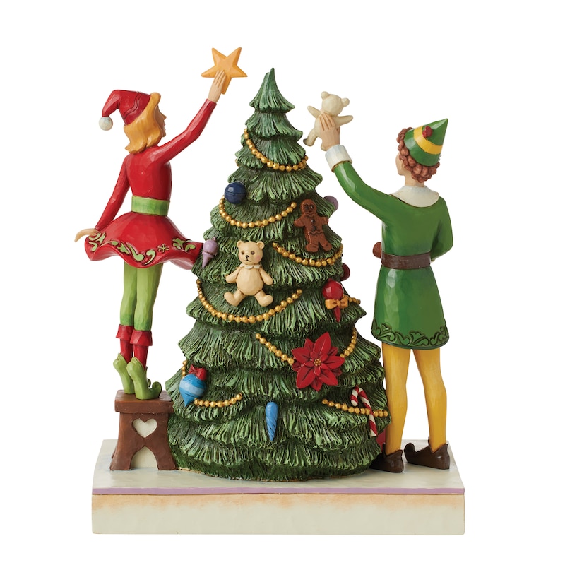 Main Image 2 of Buddy The Elf With Jovie Decorating Figurine