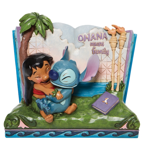 Disney Lilo And Stitch Storybook Figurine