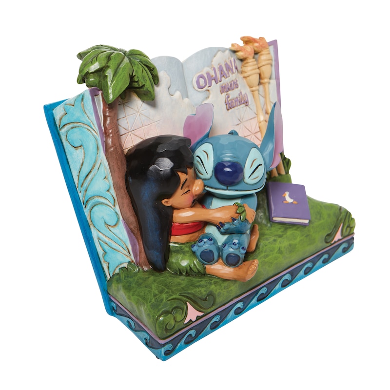 Main Image 3 of Disney Lilo And Stitch Storybook Figuirine