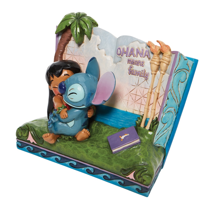 Main Image 4 of Disney Lilo And Stitch Storybook Figuirine