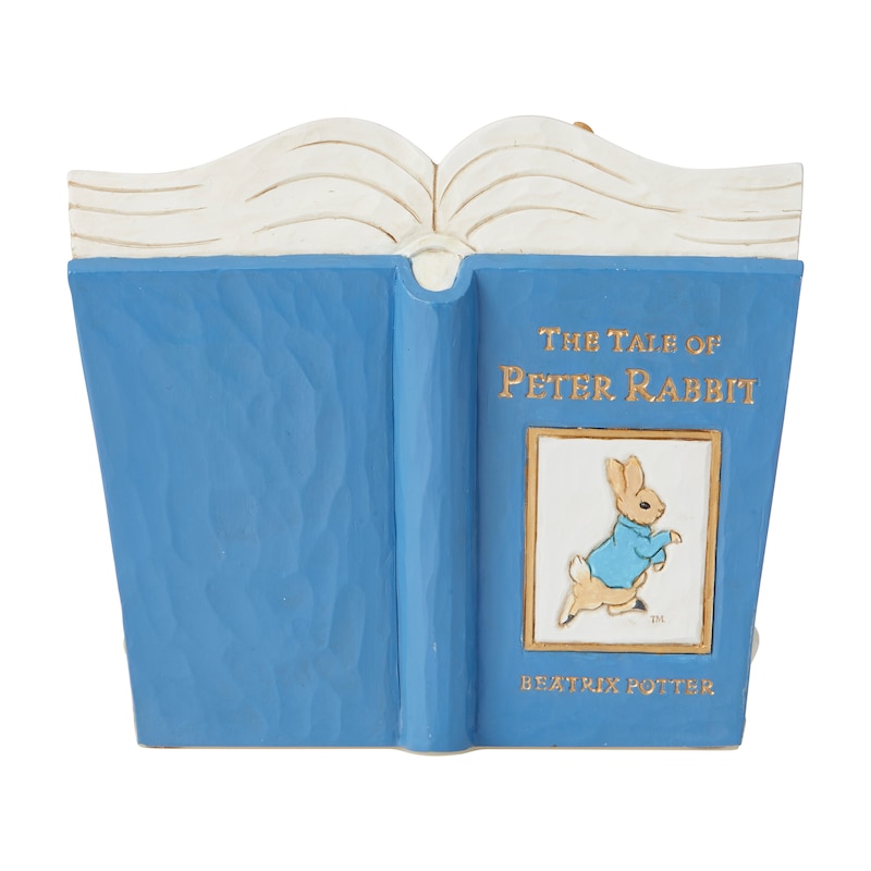 Main Image 2 of Peter Rabbit Beatrix Potter 'Once Upon A Time... Storybook' Figuirine