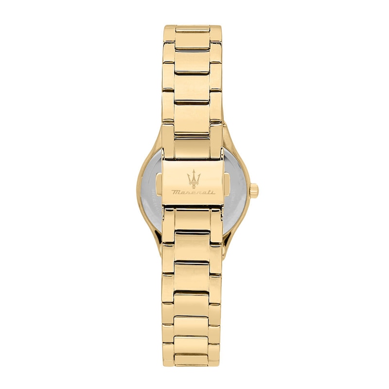 Main Image 3 of Maserati Attrazione Ladies' White Dial Gold Tone Bracelet Watch
