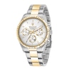 Thumbnail Image 1 of Maserati Competizione Men's Silver Chronograph Dial Two Tone Bracelet Watch