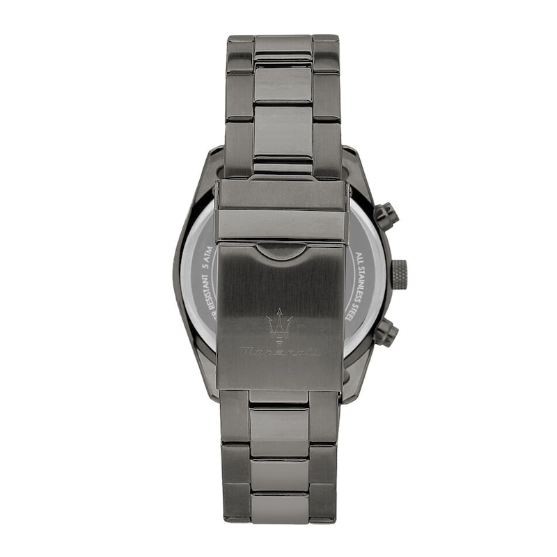 Main Image 3 of Maserati Attrazione Men's Rose Gold Accents Black Gunmetal Bracelet Watch