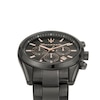 Thumbnail Image 5 of Maserati Attrazione Men's Rose Gold Accents Black Gunmetal Bracelet Watch