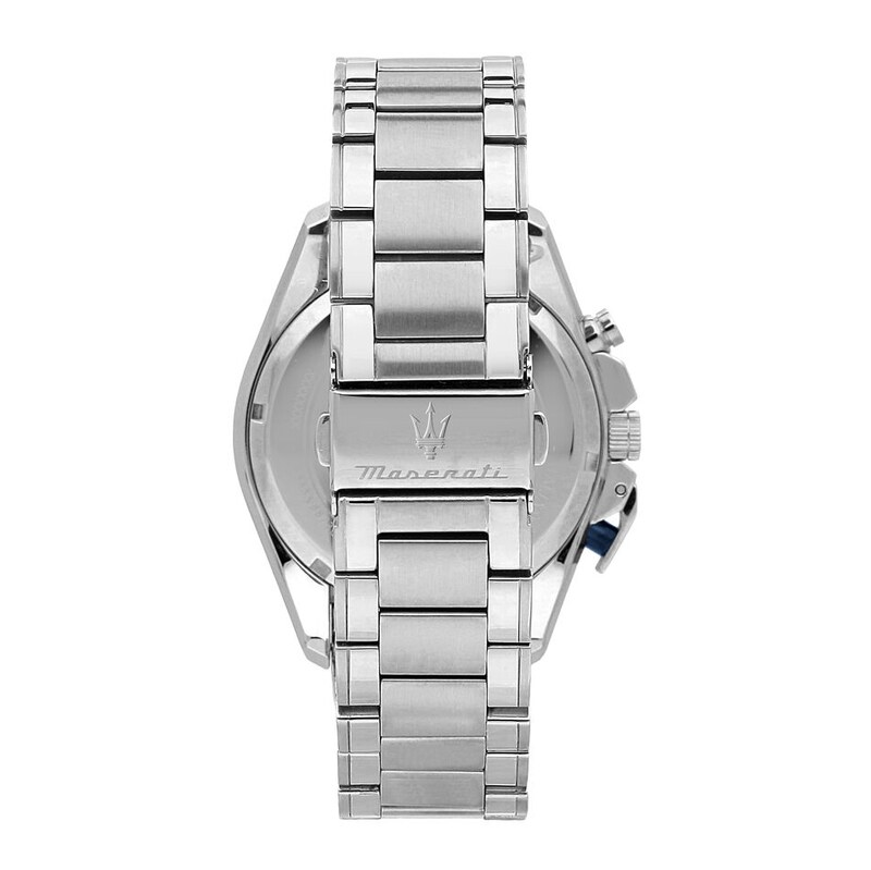 Main Image 3 of Maserati Traguardo Men's Blue Chronograph Dial Stainless Steel Bracelet Watch