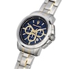 Thumbnail Image 4 of Maserati Successo Men's Blue Chronograph Dial Stainless Steel Two Tone Bracelet Watch