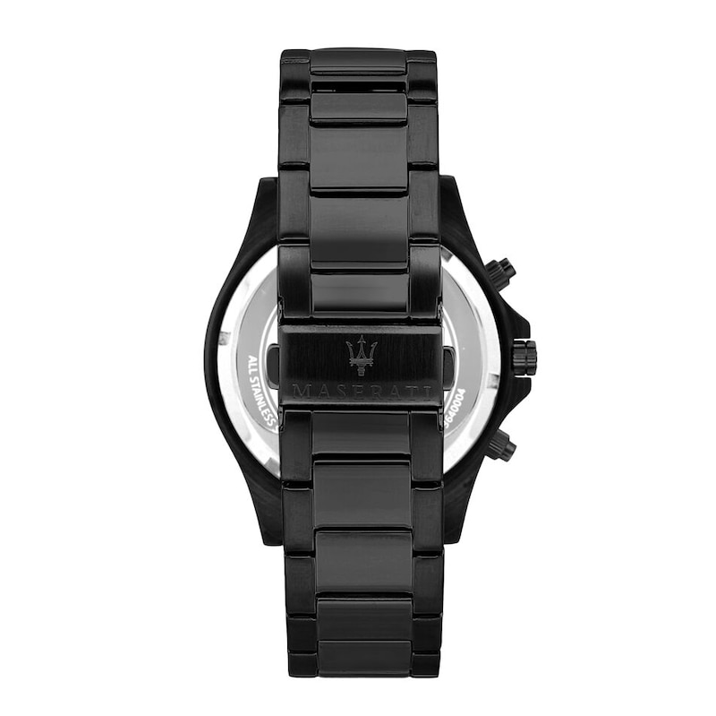 Main Image 3 of Maserati Sfida Men's Black Chronograph Dial Black Bracelet Watch
