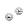 Thumbnail Image 2 of Maserati Black Ion Plated Logo Detailed Stainless Steel Cufflinks