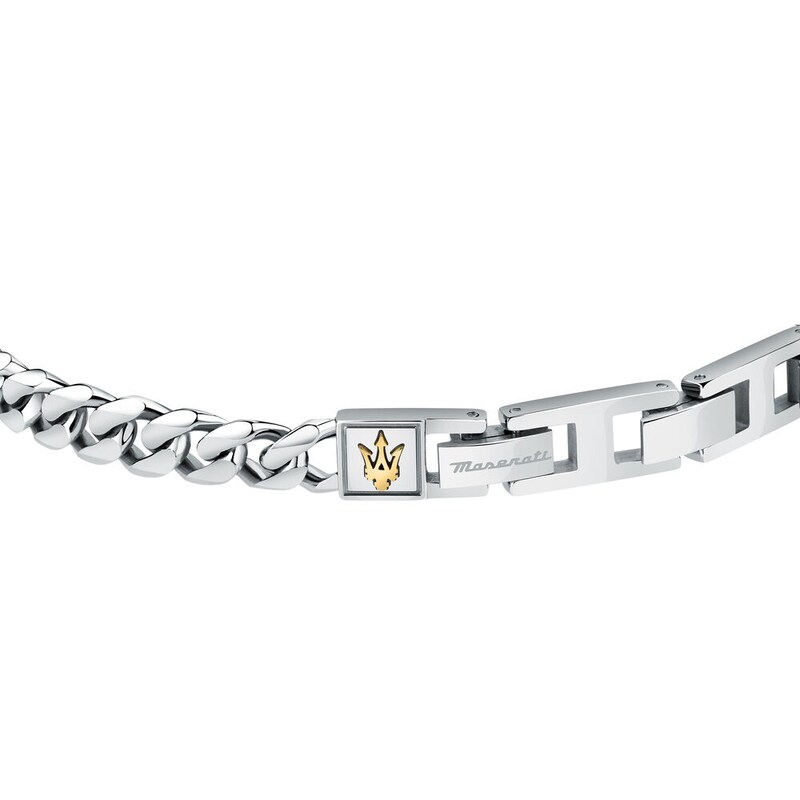 Maserati Men's Stainless Steel Chain Bracelet