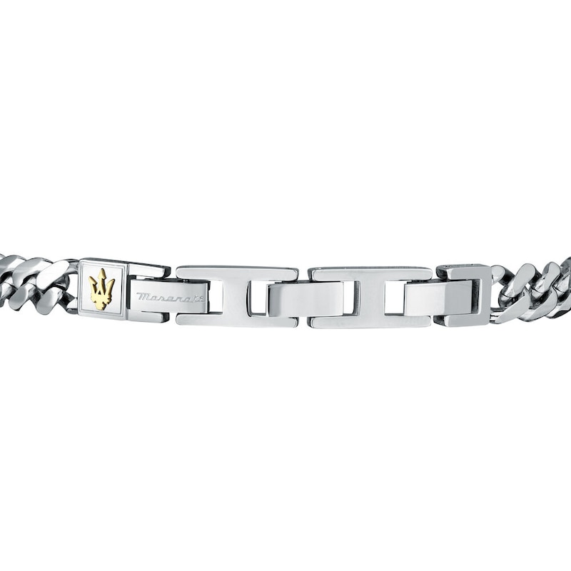 Maserati Men's Stainless Steel Chain Bracelet