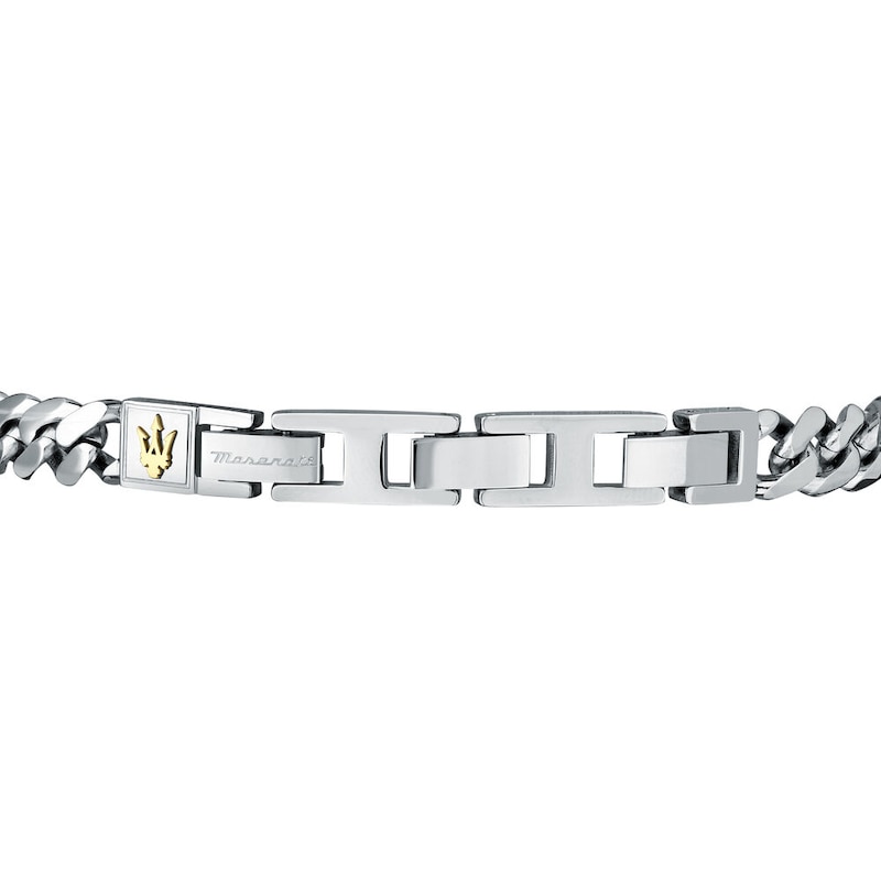 Main Image 3 of Maserati Men's Stainless Steel Chain Bracelet