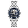 Thumbnail Image 1 of Hamilton Jazzmaster Skeleton Men's Blue Dial Stainless Steel Bracelet Watch