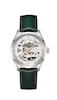 Thumbnail Image 1 of Hamilton Jazzmaster Skeleton Men's Black Dial Green Leather Strap Watch