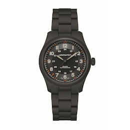 Hamilton Khaki Field Expedition Men's Black Titanium Bracelet Watch