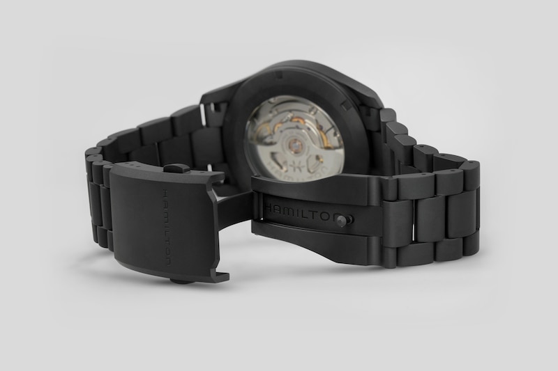Hamilton Khaki Field Expedition Men's Black Titanium Bracelet Watch