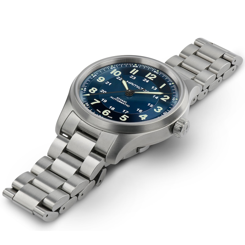 Hamilton Khaki Field Expedition Men's Grey Titanium Bracelet Watch