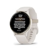 Thumbnail Image 3 of Garmin Vivoactive 5 Ivory And Cream Silicone Strap Smartwatch