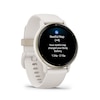 Thumbnail Image 6 of Garmin Vivoactive 5 Ivory And Cream Silicone Strap Smartwatch