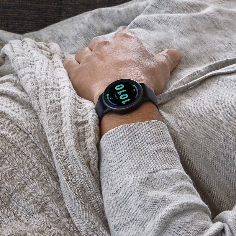Main Image 10 of Garmin Vivoactive 5 Ivory And Cream Silicone Strap Smartwatch