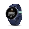 Thumbnail Image 3 of Garmin vívoactive® 5 Metallic Navy with Navy Silicone Strap Smartwatch