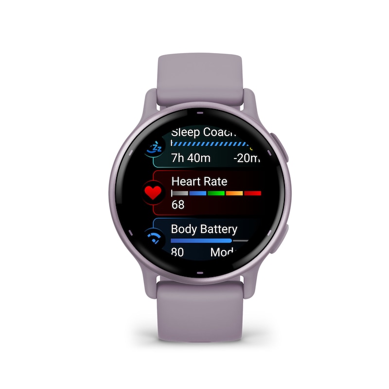 Main Image 1 of Garmin vívoactive® 5 Orchid with Orchid Silicone Strap Smartwatch