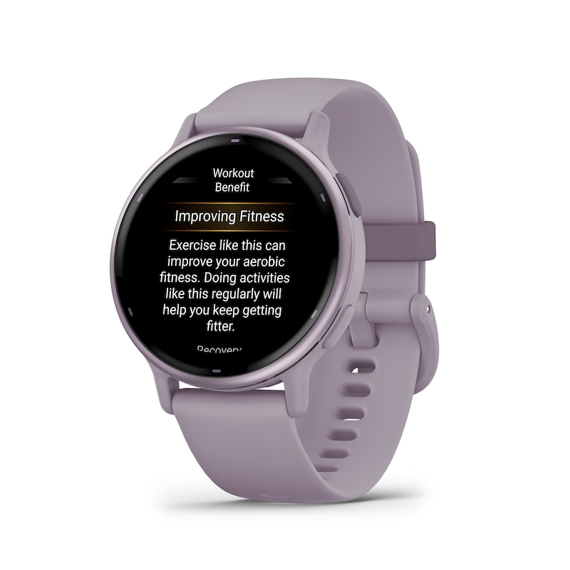 Main Image 3 of Garmin vívoactive® 5 Orchid with Orchid Silicone Strap Smartwatch