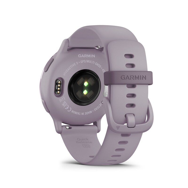 Main Image 5 of Garmin vívoactive® 5 Orchid with Orchid Silicone Strap Smartwatch