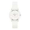 Thumbnail Image 0 of Swatch White Classiness Again Ladies' White Dial White Silicone Strap Watch