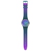 Thumbnail Image 1 of Swatch Fade To Pink Blue Dial Blue Silicone Strap Watch