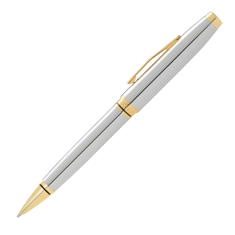 Main Image 2 of Cross Coventry Chrome Gold Tone Ballpoint Pen