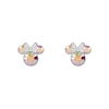Thumbnail Image 0 of Disney 100 Sterling Silver Plated Crystal Minnie Mouse Stud Earrings