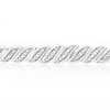 Thumbnail Image 1 of Sterling Silver Twist Diamond Bolo Bracelet
