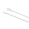 Thumbnail Image 3 of Sterling Silver Interlocking Diamond Pendant Necklace
