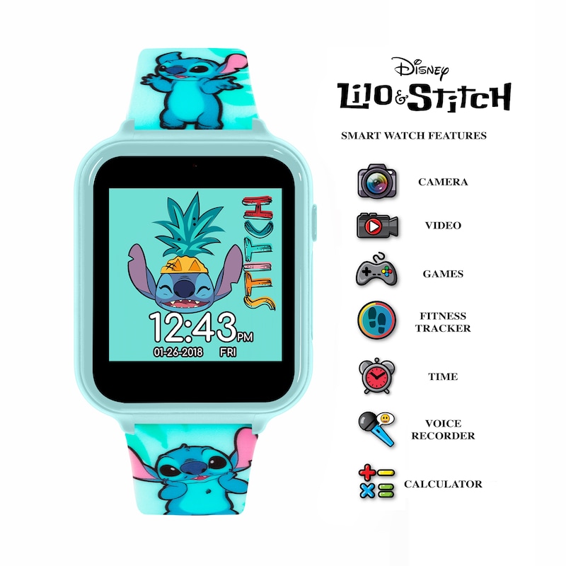 Disney Lilo & Stitch Children's Interactive Smart Watch
