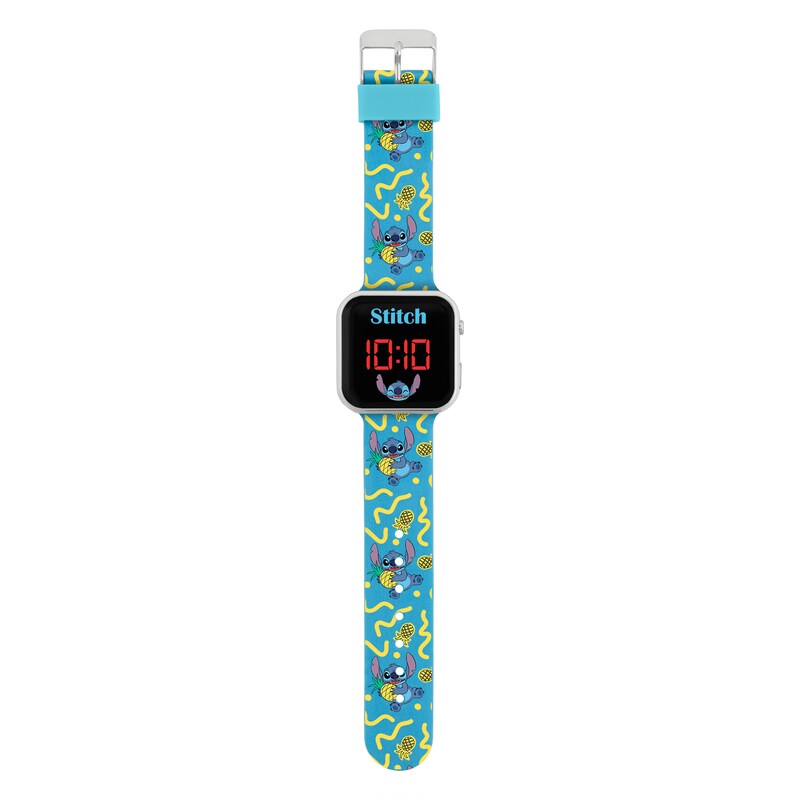Main Image 2 of Disney Lilo and Stitch Children's Character Print Strap LED Smart Watch