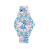 Thumbnail Image 0 of Disney Lilo and Stitch Children's Blue Printed Time Teacher Strap Watch