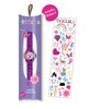 Thumbnail Image 5 of Tikkers Children's Purple Silicone Strap Butterfly Time Teacher Watch