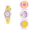Thumbnail Image 4 of Tikkers Children's Yellow Fabric Strap Flower Time Teacher Watch
