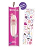 Thumbnail Image 3 of Tikkers Children's Light Pink PU Strap Ombre Glitter Dial Watch